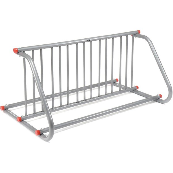 Global Industrial 59-3/4L Grid Bike Rack, Double Sided, Powder Coated Steel, 10-Bike Capacity 652772